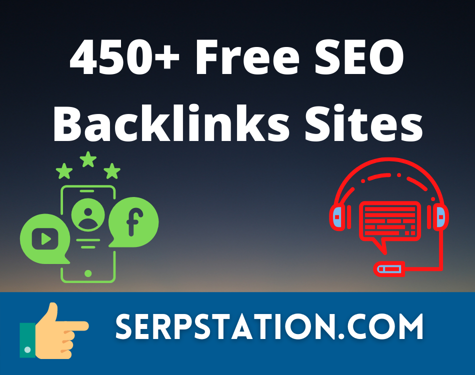 450+ Free SEO Backlinks Sites 2021 Profile Link Building