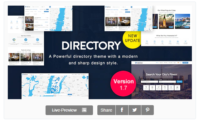 Best Directory WordPress Themes, Business Listing Theme