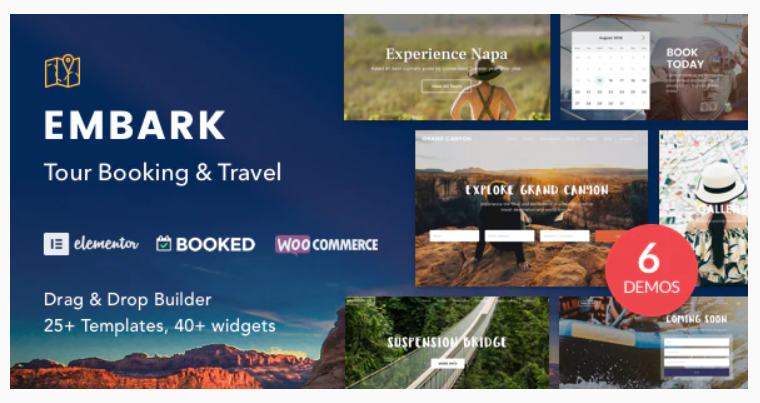 Travel Agency WordPress Theme, Tour & Hotel Booking Theme
