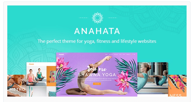 Anahata - Yoga, Fitness and Lifestyle Theme

