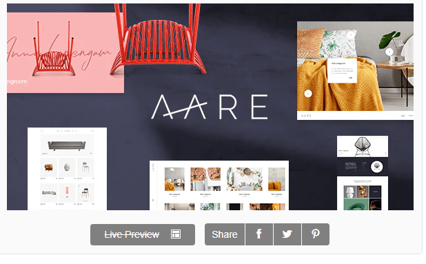 Aare – Furniture Store WordPress Theme