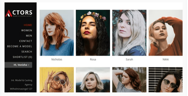 Actors – Model Agencies WordPress CMS Theme