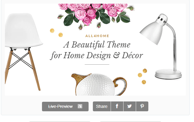 All4Home - Home Decoration Theme