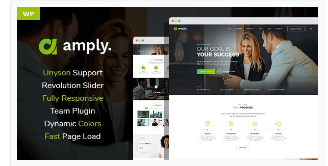 Amply - Web Design & Digital Business WordPress theme
