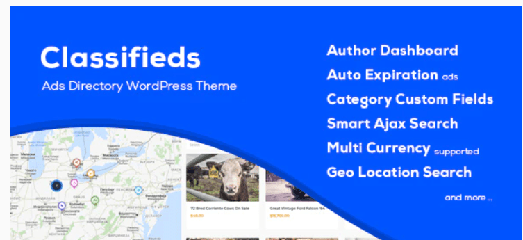 Classified Ads WordPress Theme – Classifieds