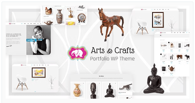 Crafts & Arts - Handmade Artist WordPress

