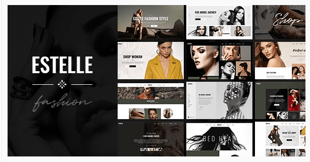 Estelle – Fashion and Modelling Agency Theme