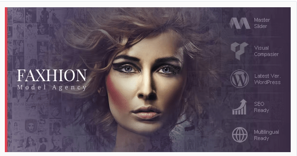 Faxhion - Model Agency WordPress Theme
