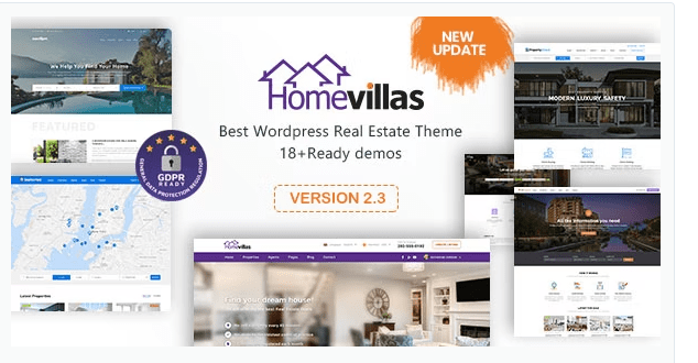 Home Villas | Real Estate WordPress Theme
