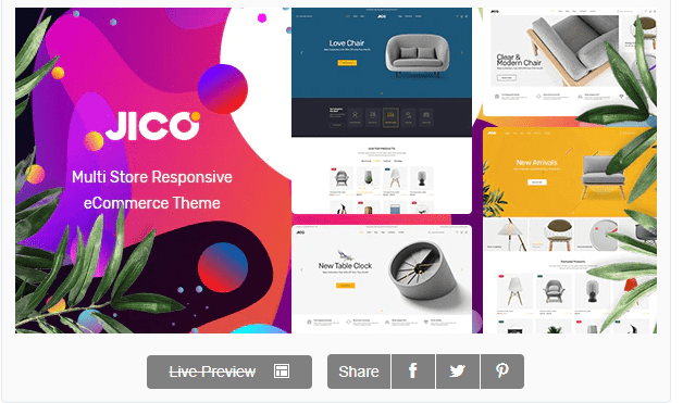 Jico – Furniture & Home Decor for WooCommerceWordPress
