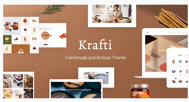 Krafti - Arts & Crafts WordPress Theme

