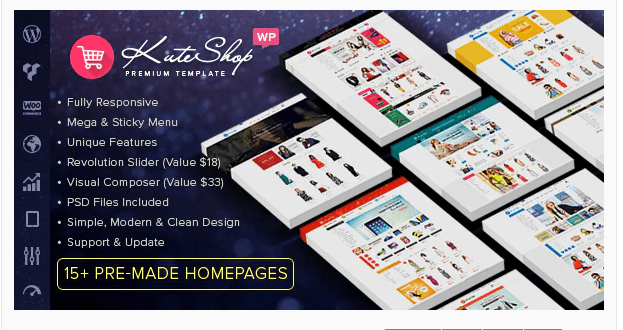 KuteShop - Fashion, Electronics & Marketplace ElementorWooCommerce Theme (RTL Supported)