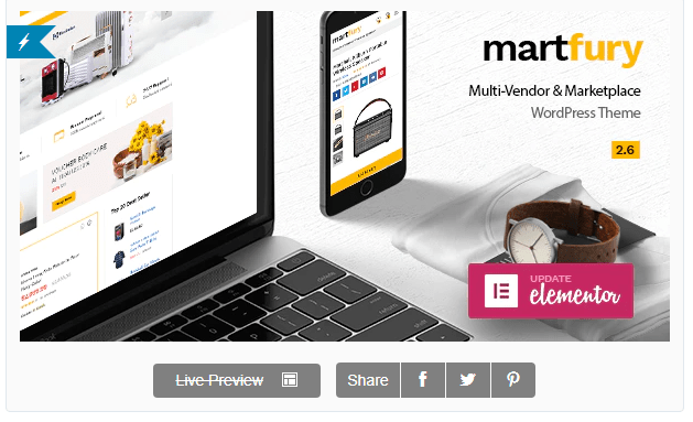 Martfury - WooCommerce Marketplace WordPress Theme