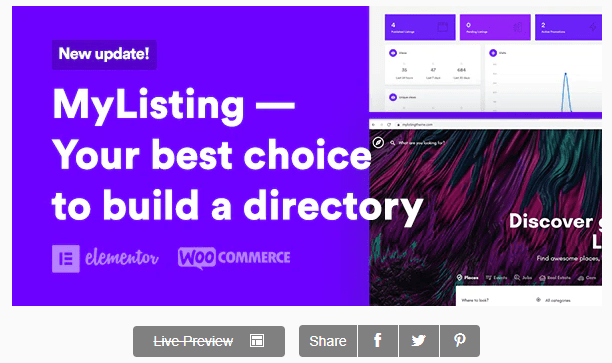 MyListing – Directory & Listing WordPress Theme