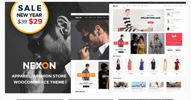 Nexon - Apparel Store Multipurpose Responsive WooCommerceWordPress Theme