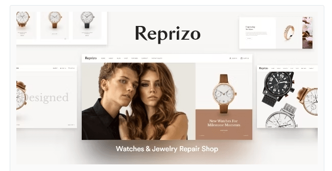 Reprizo – Jewelry & Watch Shop WordPress Theme