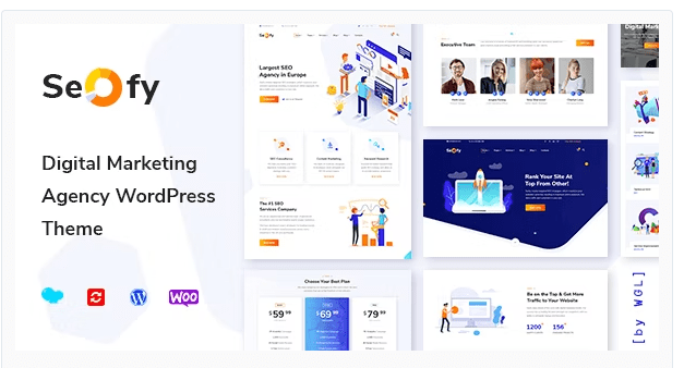 Seofy - Digital & Marketing WordPress Theme
