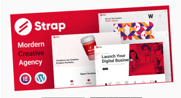 Strap – Creative Business WordPress Theme