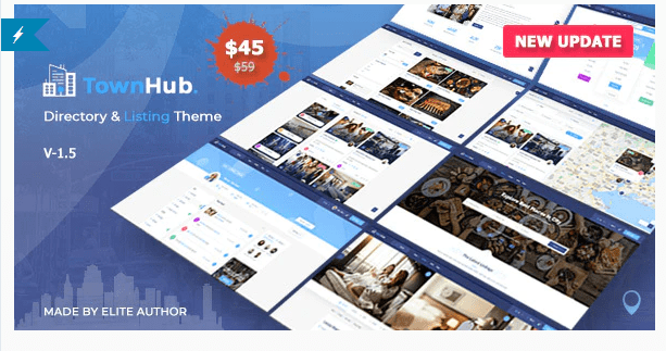 TownHub - Directory & Listing WordPress Theme