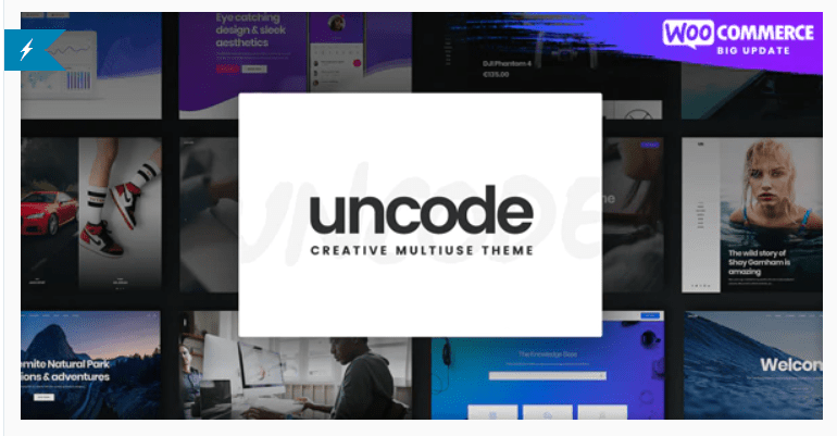 Uncode – Creative Multiuse &WooCommerceWordPress Theme