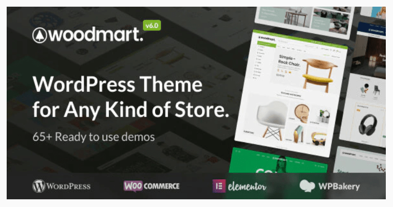 WoodMart – Responsive WooCommerceWordPress Theme