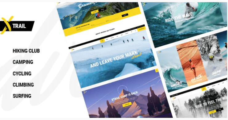 Xtrail – Extreme Sports and Outdoors Theme